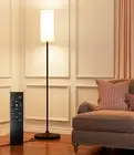 LED Floor Lamp for Living Room, Dimmable Standing Lamps with Foot Switch,Remote