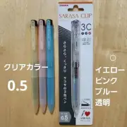 Limited Zebra Sarasa Clip 3C Clear Color