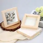 Square Wooden Tray Wooden Picture Frame Simple Square Wood Boards Home Decor