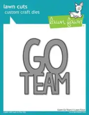 Lawn Fawn Giant Go Team Lawn Cuts Dies LF2883 Die Set May 2022 Sports Sentiments