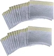 VALICLUD 40pcs Disposable Gel Eye Pads for Eyelash Extensions Travel Friendly Makeup Beauty Tools Durable Nonwoven for Quick and Easy Eyelash Removal Isolation Compact for