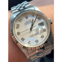 在飛比找蝦皮購物優惠-勞力士 16234 Datejust Rolex 白金 貝殼