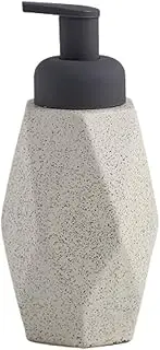 Home Hotel Nordic Ceramic Soap Dispenser Pump Bathroom Lotion Bottle Hand Sanitizer Foam Emulsion Pressing Bottle Liquid Soap Dispenser Soap Lotion Shower Dispenser(White,B)