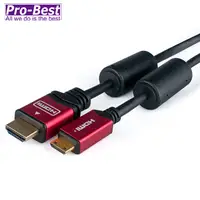 在飛比找PChome24h購物優惠-PRO-BEST HDMI-AC-1.3-3