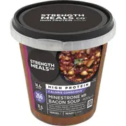 Strength Meals Co Minestrone With Bacon Soup 400g