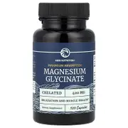 Nobi Nutrition, Magnesium Glycinate, Maximum Absorption, 120 Capsules (200 mg per Capsule)