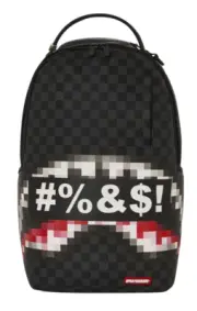 SPRAYGROUND 'WHAT THE BEEP' SHARK BACKPACK - Sharks in Paris Bag - Limited Ed.
