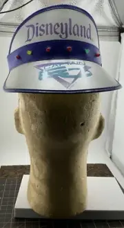 Rare Vintage DISNEYLAND 1986 Captain EO Michael Jackson Light-Up Visor/Hat