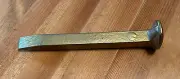 Vintage Bethlehem Steel 7" Railroad Spike Steel Golden Iron Lebanon Reading PRR