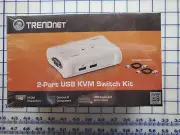 TRENDnet 2-port USB KVM Switch Kit