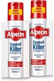 Alpecin Dandruff Killer Shampoo 2X 250Ml | Effectively Removes and Prevents D...