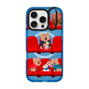 iPhone 16 Pro Impact Ring Stand Case MagSafe Compatible Popcorn Please!