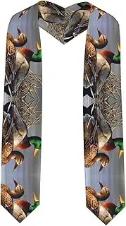 [EdWal] mallard duck print Graduation Stole and Sash Class for Unisex Adult Honor Stole Honor Stole of 2025