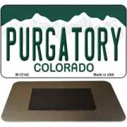 Purgatory Colorado Novelty Metal Magnet Fridge Refrigerator Home Kitchen & Car