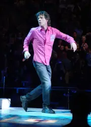 Mick Jagger at The Concert for New York City - Show at Madison Squ- Old Photo 4