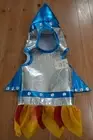New Pottery Barn Kids 3D LIGHT UP ROCKET Halloween Costume Kids Toddler Size 3T