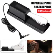 Piano Damper Sustain Pedal Foot Switch for Electric Yamaha Casio Roland Keyboard