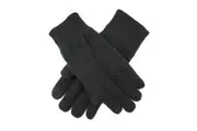 Dents Womens 3M Thinsulate Lined Touchscreen Knit Gloves - Black
