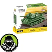 Cobi: World War 2 - T-34/76 Tank 1/72 Scale Construction Set (101 Pieces) "New"