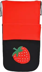 Snuggle Cosy Toes Footmuff Compatible with Maclaren Techno XT Quest XLR Volo Strawberry