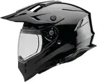 FirstGear Ajax Adventure Motorcycle Helmet Black