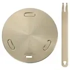 Heat Diffuser Plate for Gas Stove 6.3 Inch with Removable Handle, Rose Gold