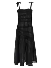[Tory Burch] Tory Burch-Shoulder Tie Abiti Nero-Donna XS Black