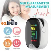 Finger Pulse Oximeter Blood Oxygen Saturation Heart Rate Monitor 1/2pc Hot