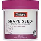 New Swisse Beauty Grape Seed+ 300 Tablets Bright with Nicotinamide GrapeSeed +