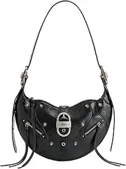 JW PEI Women's Tessa Shoulder Bag, Crushed Black