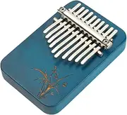 Generic 10 Note Mbira Designed for Thumb Playing, Blue