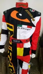 INTREPID GO KART CIK/FIA Suit-SIZES (Free Gift Balaclava)