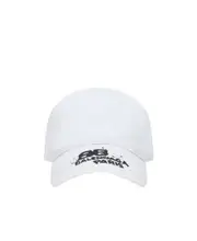 Balenciaga Dirty Baseball Cap L White