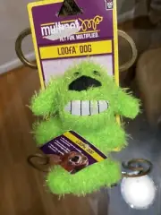 Multipet Loofa The Original Squeaky Dog Toy - Green - 6"