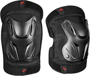 Motorcycle Knee Guards - Elbow Knee Pads Braces Adjustable Shin Guards - Protective Gear Shockproof, Motorcycle Accessories for Cycling, Roller Skating, Skateboarding