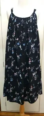 1K70829 LADIES SUMMER FREE FALL SHORT DRESS plus size 26 28 30 32 NEW WITH TAGS