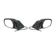 RH & LH E-Door Mirror for Toyota Landcruiser Prado J120 Black 02/2003-10/2009
