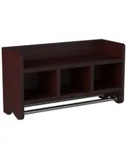 Alaterre 25In Bath Storage Shelf With Two Towel Rods