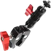 SEWACC 1 Set Professional Super Clamp Camera Holder Stable Mount for Outdoor Photography with Non Slip Mat Compatible with Various Equipment Durable Design for Secure Support