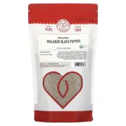 Organic Malabar Black Pepper, 8 oz (226 g)