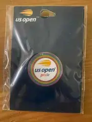 US Open Pride 2024 Pin Official Logo Authentic Collectible - Sinner Fritz - NEW