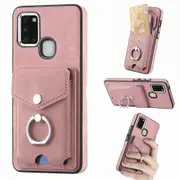 Plating Wallet Phone Case For Samsung Galaxy A21S