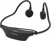Bone Conduction Headphones, 32GB Open Ear Bluetooth Sport Headphones, IPX8 Water Proof Bone Conduction Wireless Earphones for Running and Workouts and Fitness