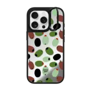 iPhone 16 Pro Mirror Ring Stand Case MagSafe Compatible Olive