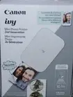 CANON- IVY 2 Mini Photo Printer 2nd Generation Pure White Sealed FREE SHIPPING