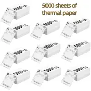 500 For Thermal Label Paper 4x6 White Shipping Stickers for Label Printer