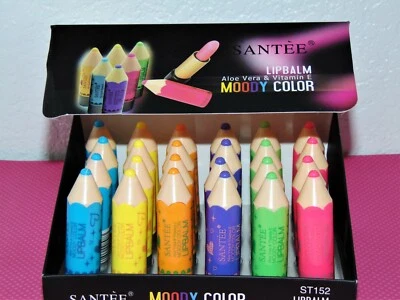 Super Cute Crayon Lip Balms- set of 24