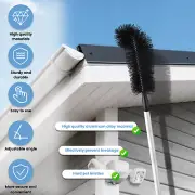 Gutter Cleaning Brush 8.86Ft Long Gutter Cleaning Tools with 8 Splicing KojQw