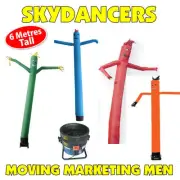 air dancer sky dancer wavy inflatable man advertising marketing inc Blower & Man