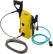 220V 3000W Electric Pressure Washer, High Power Washer with Adjustable Spray Gun, Portable with 1.5M Hose & Cord, Foam Bottle+23In Extension Gun Rod